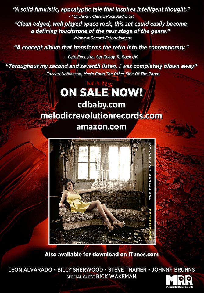 Leon Alvarado - The Future Left Behind - Uncle G Quote_Promo Poster