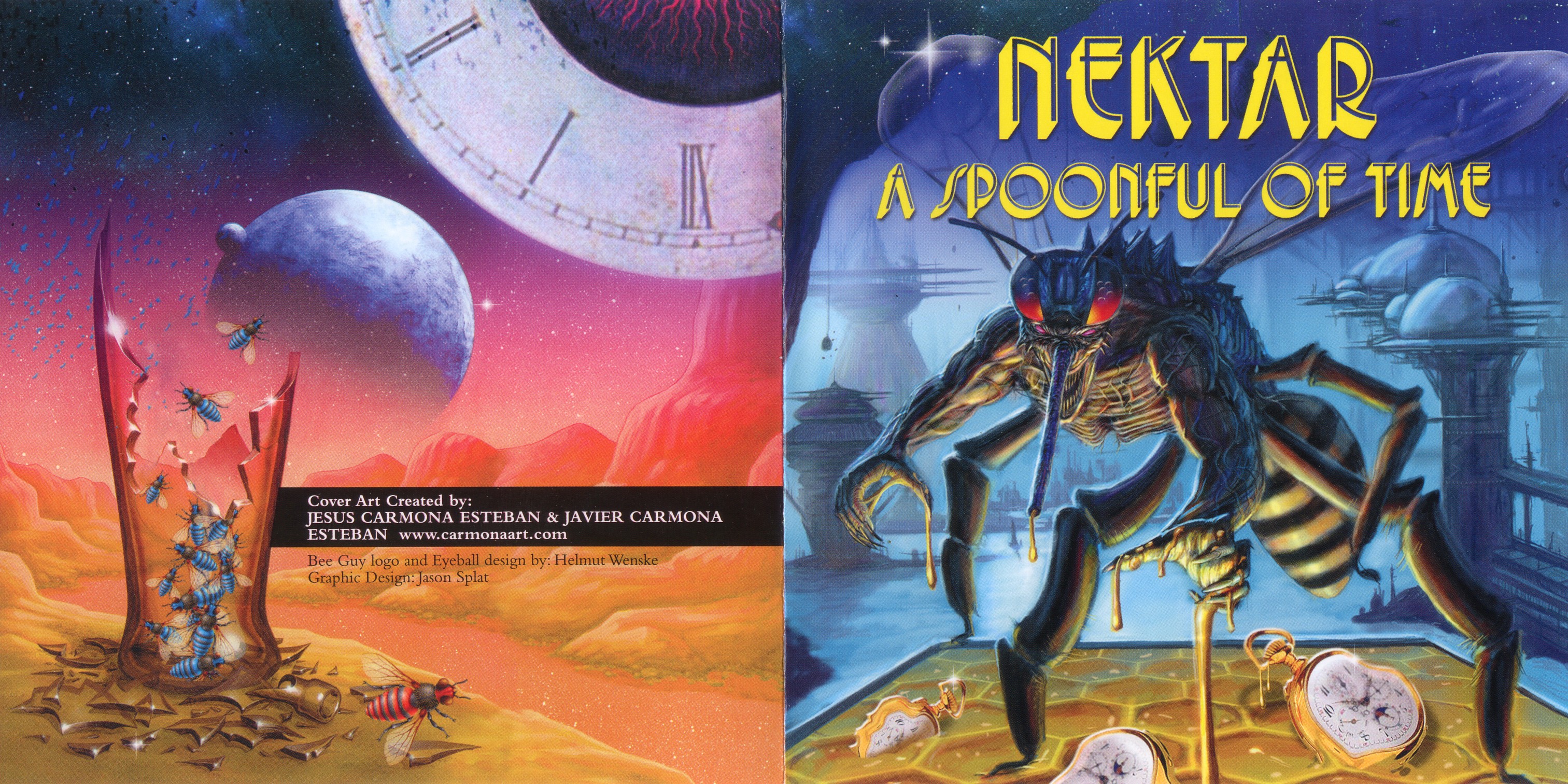 Nektar - A Spoonful Of Time - cover_booklet backing