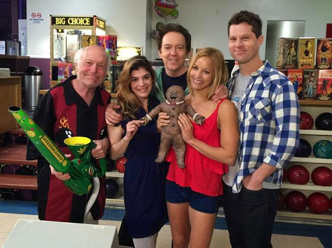 Evil Bong 4 - Cast with Director Charles Band