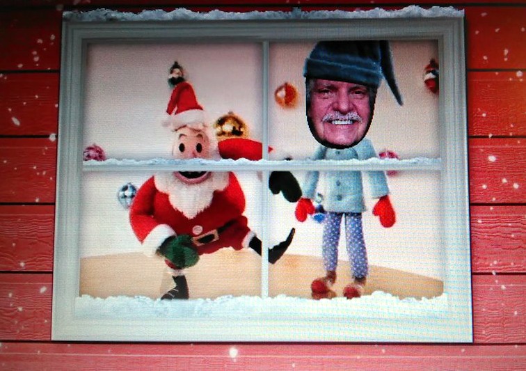 GB - Hangin With Santa - (image used)