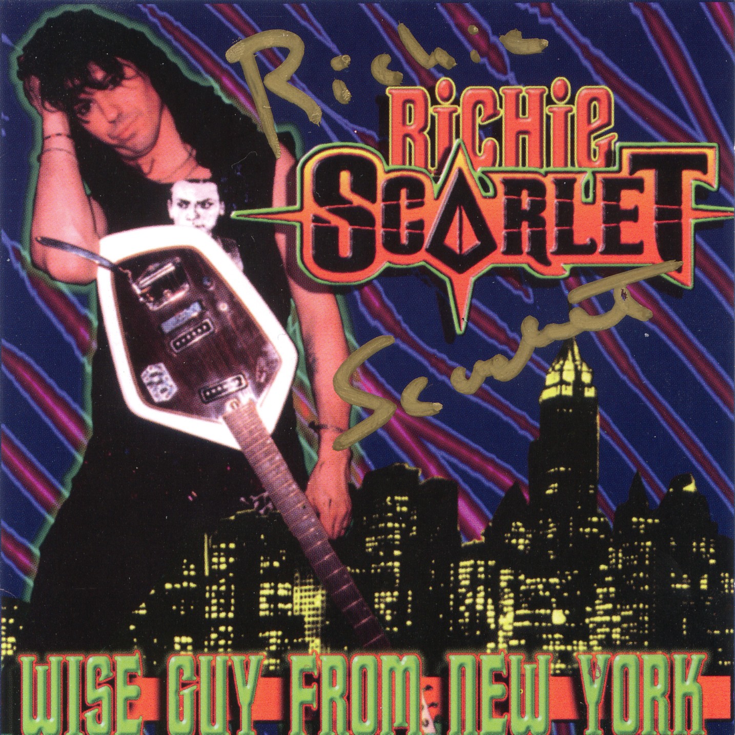 Richie Scarlet - Wise Guy From NY (in person autograph)