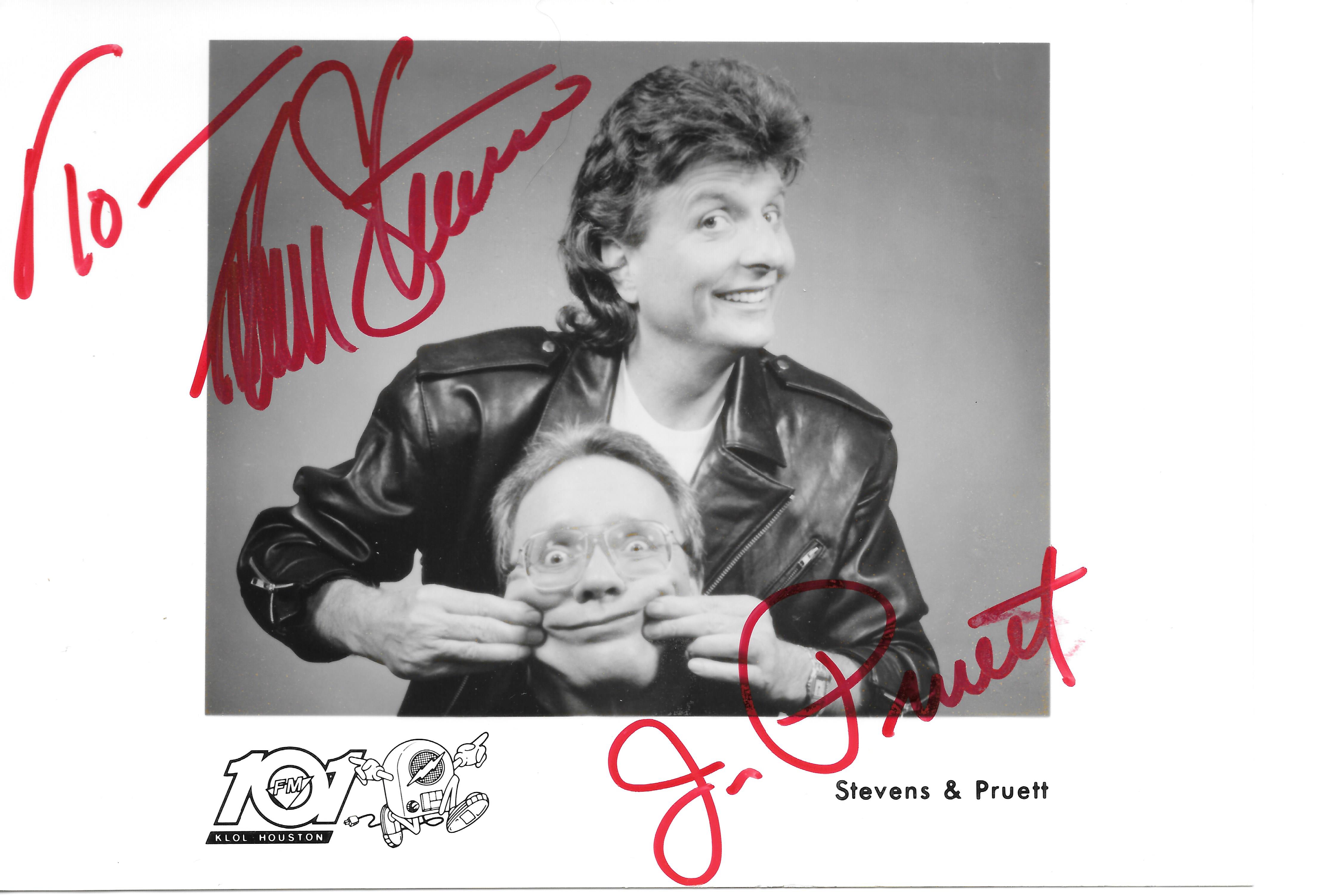 Houston Shock Jocks Stevens &amp; Pruett (FM KLOL)